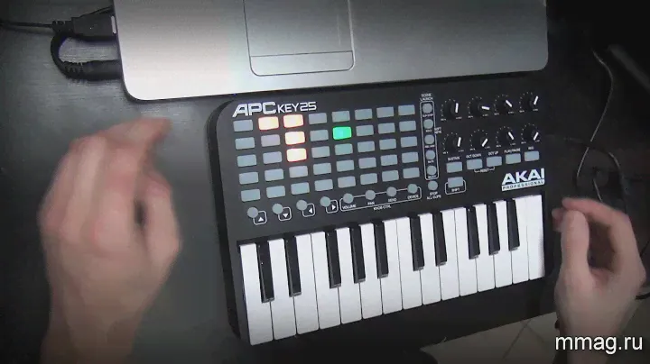 mmag.ru: AKAI APC key 25 - MIDI клавиатура для ableton live