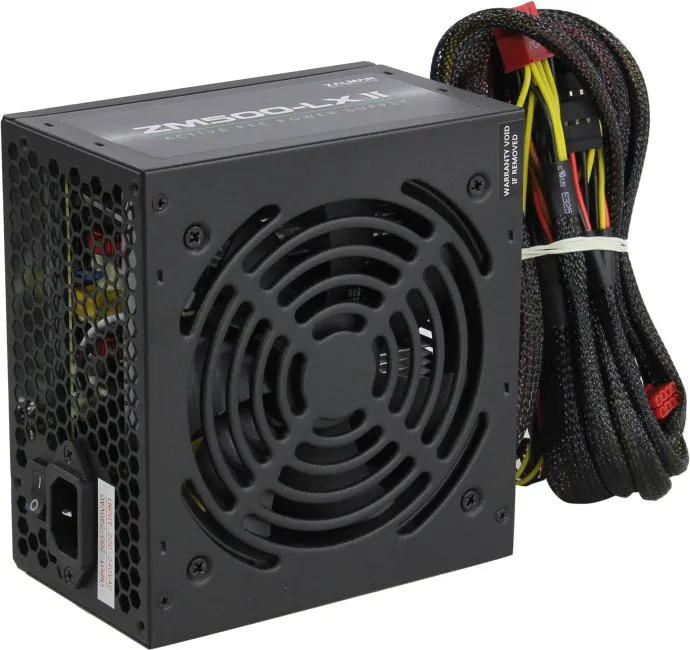 Блок питания Zalman ZM500-LX II 500W ATX (24+2x4+2x6/8пин)-0
