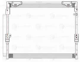 Радиатор кондиционера Toyota Land Cruiser 200 (07-)/Lexus LX 570 (07-) (LRAC 1920)