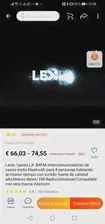 🛍 Lexin LX-B4FM мотошлем мотогарнитура 4 райдер, разговаривающий одновременно через FM мотоциклетную Bluetooth интерком Би-Ти гарнитуру двусторон
