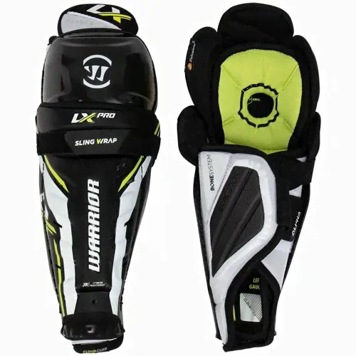 Щитки хоккейные WARRIOR LX Pro JR (12) черный-0
