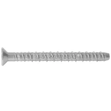 Анкер-шуруп RAWLPLUG R-LX-CS-ZF с потайной головой, 10x60 мм