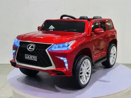 Детский электромобиль Lexus LX-570 FT-7588 с пультом управления (белый)