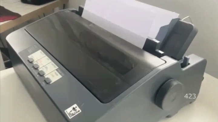 Epson LX-350 test page
