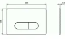 Комплект унитаза с инсталляцией Aquanet Rimless Cetus 2.0 W LX-1901 хром 00323468
