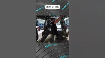 Lexus LX 450 D. Синтетический тест. Замер до и после проведенных работ. #Lexus #LX #шум #Silent-lab