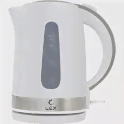 Электрочайник Lex LX-30028-1 белый цена, купить в Москве, отзывы, характеристики, обзор