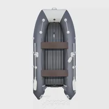Лодка ПВХ Таймень LX 3600 НДНД графит/свело-серый