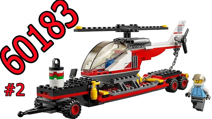 Модель №2. Перевозчик вертолета 60183. LEGO City. Видео для детей 0+