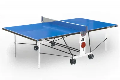 Теннисный стол Compact Outdoor LX для улицы (синий)-0