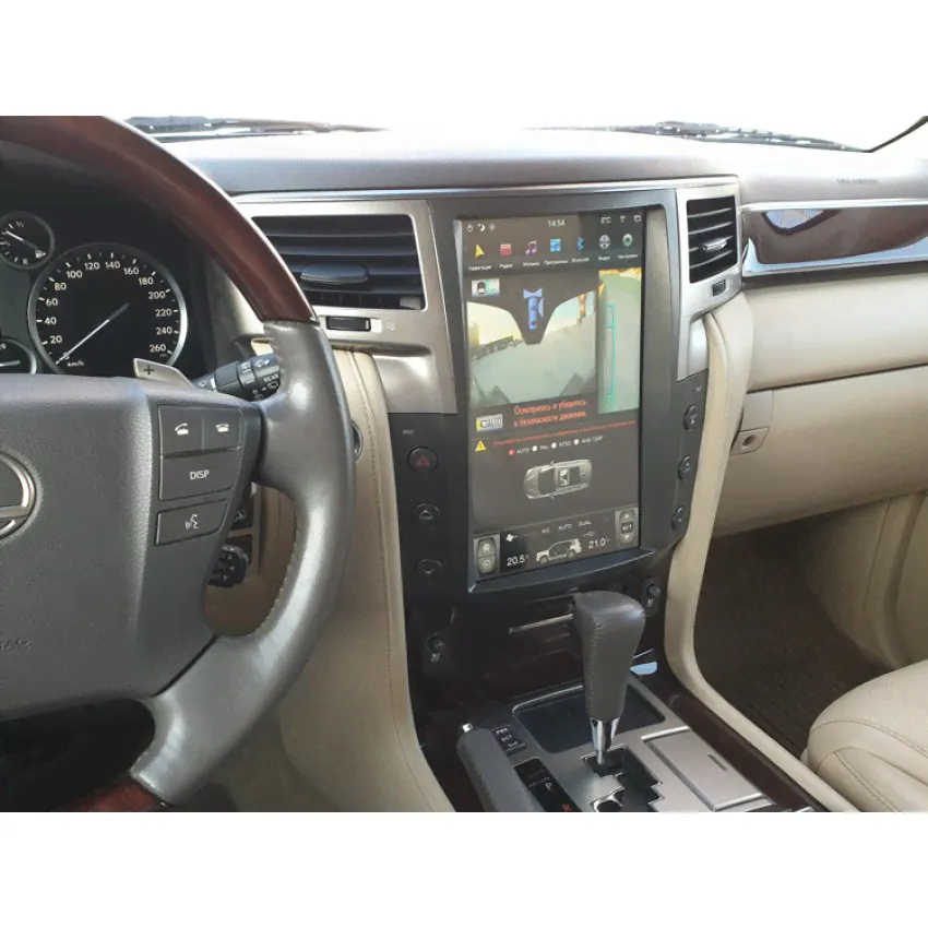 Мультимедийная система Mankana BST-1819X в стиле Tesla для Lexus LX 570 07-15г на OS Android, Экран 13,6"-1