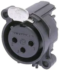 Разъем Neutrik NC3FD-LX-B