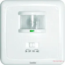 Датчик движения Camelion LX-2000 140 гр.500Вт настенный встраиваемый