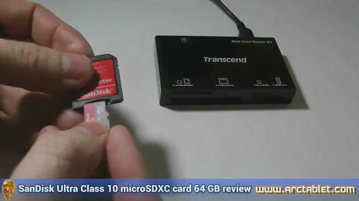 SanDisk ULTRA 64GB microSDXC Card Class 10 quick review (SDSDQU-064G-U46A)