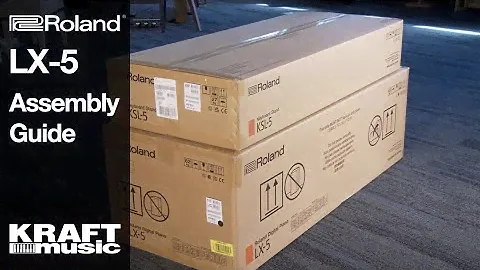 Roland LX-5 Luxury Digital Piano - Assembly Guide