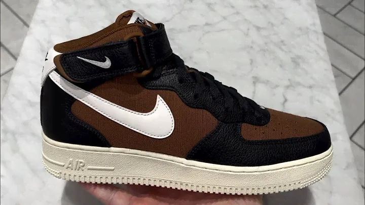 Nike Air Force 1 Mid 07 Vintage Off-Noir Pecan Shoes