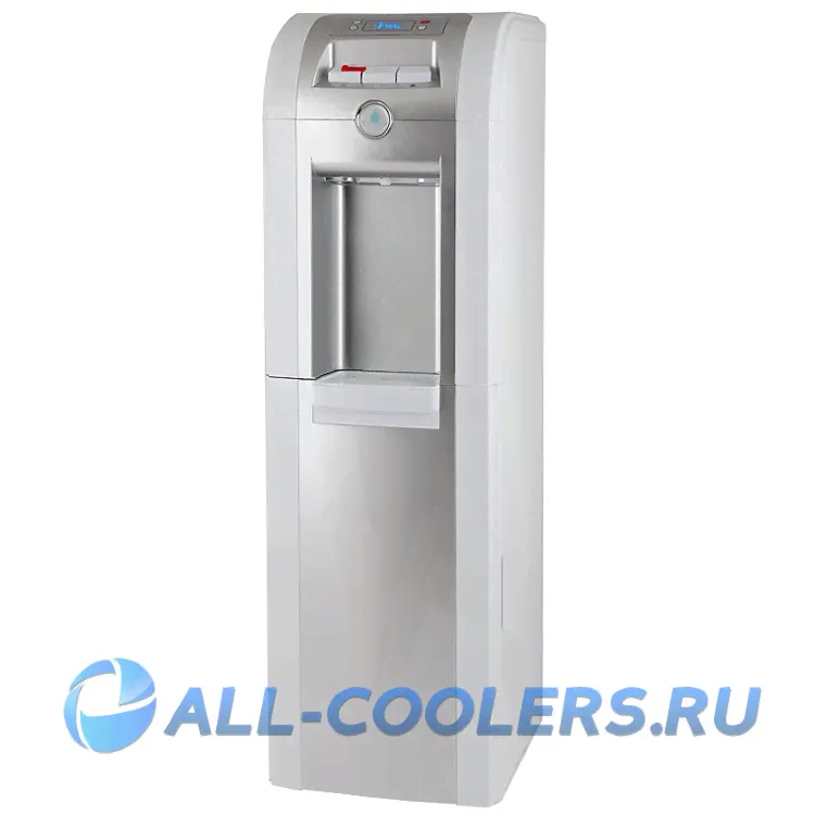 Кулер для воды с нижней загрузкой напольный Ecotronic P8-LX White-Silver-0
