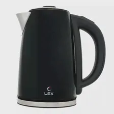 Чайник электрический 1,7 л Lex LX 30021-1 черный