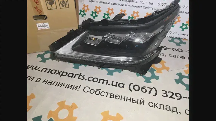 8118560J60 81185-60J60 Оригинал фара передняя левая Lexus LED LX 450 570 2016 2017