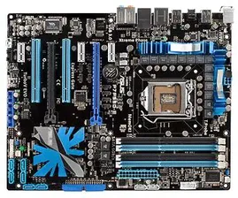 Материнка ASUS P7P55D-E LX LGA1156