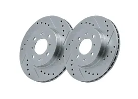 Тормозные диски Powerstop для Lexus LX 570, 5.7, 2008-2016 (для установки на переднюю ось)