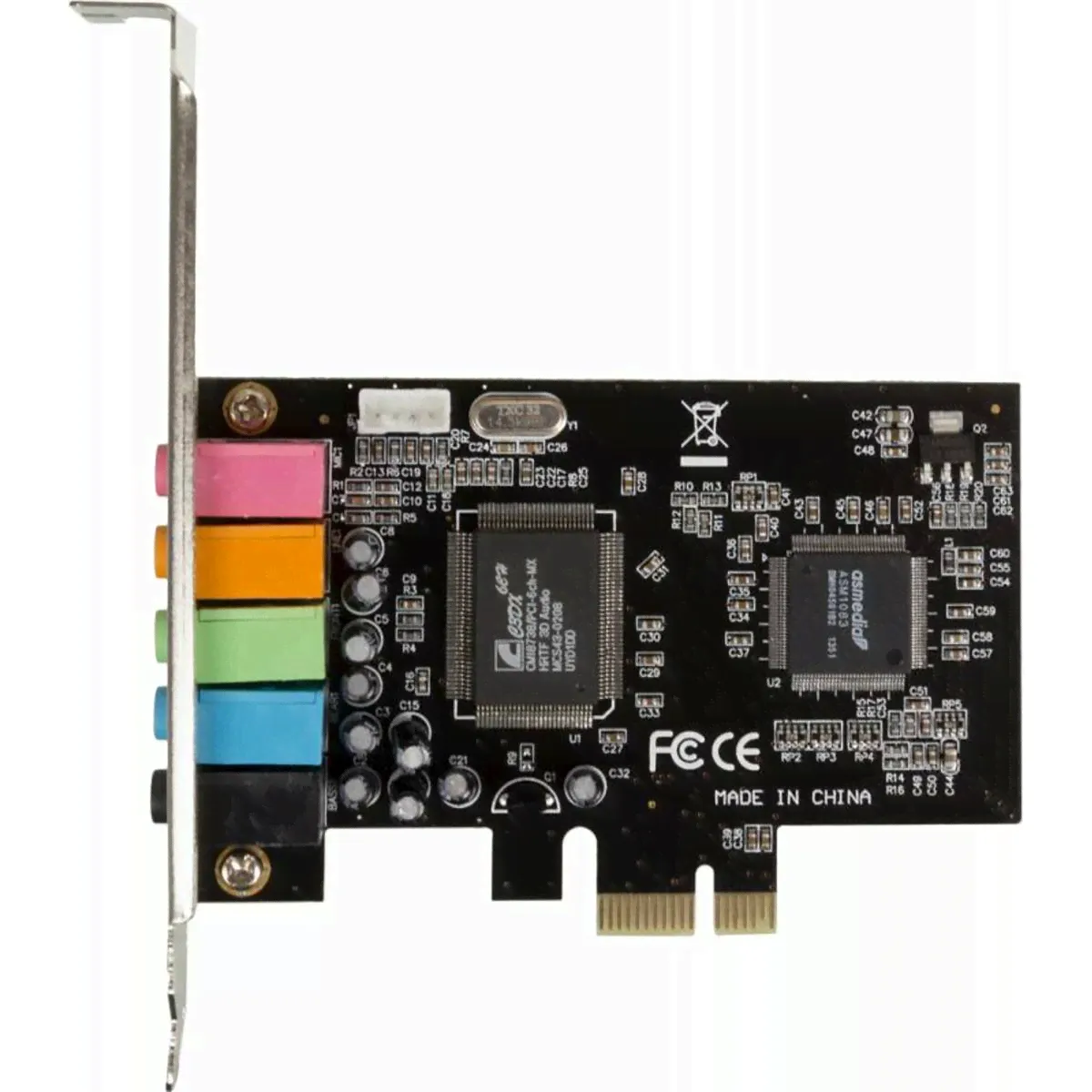 Звуковая карта PCI-E C-media CMI8738(6С) PCI-E (LX, SX) 5.1 bulk
