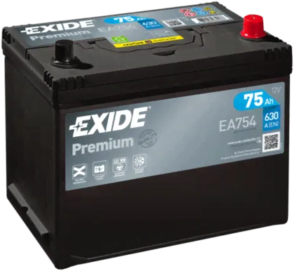 Аккумулятор Exide Premium *** для Lexus LX 570 2015-2024. Артикул EA754-0