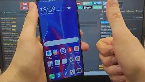 FRP Huawei P Smart Z / Honor 9X STK-LX1 Сброс Аккаунта Google. Unlocktool. Удалённая разблокировка