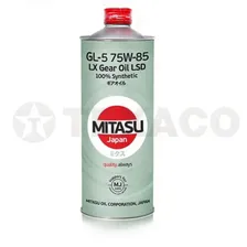 Масло трансмиссионное MITASU LX GEAR OIL 75W-85 GL-5 LSD (1л)