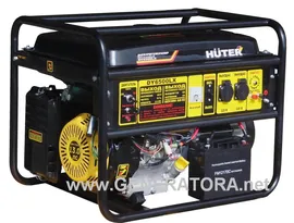 HUTER DY6500LX генератор бензиновый