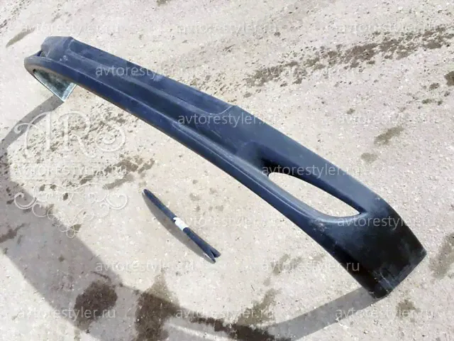 Юбка LX Mode на передний бампер Lexus LX570 2007-2012-2