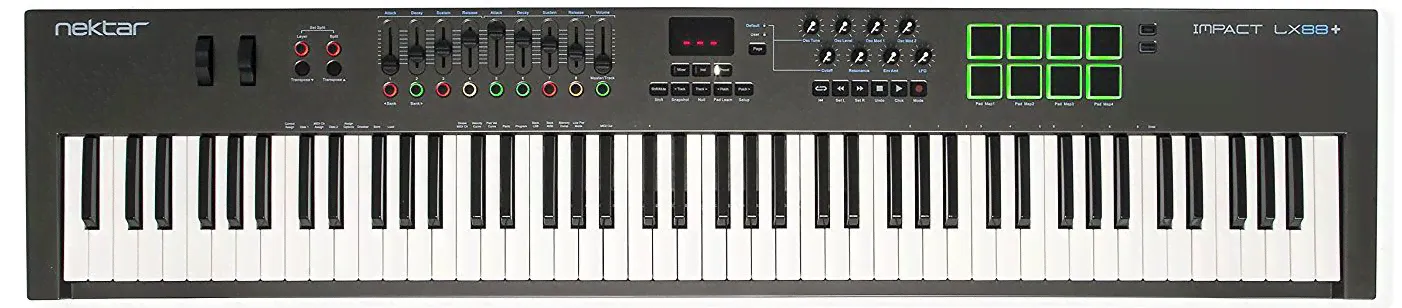 USB MIDI клавиатура NEKTAR IMPACT LX 88+