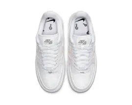 Кроссовки Nike Air Force 1 LX Reveal Black Swoosh (Белый)