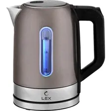 Электрочайник Lex LX 30018-3 бронзовый цена, купить в Москве, отзывы, характеристики, обзор
