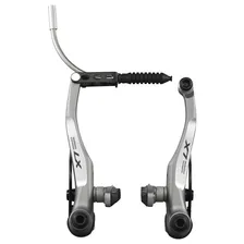 Тормоз v-brake Shimano Deore LX BR-T670, серебристый, передний, M70CT4