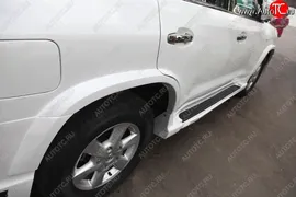 Накладки на колёсные арки WALD BLACK BISON Lexus LX 570 (2007-2012) (Неокрашенные)