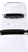 Кулер для воды Ecotronic K41-LX white-black с нижней загрузкой и компрессорным охлаждением, белый