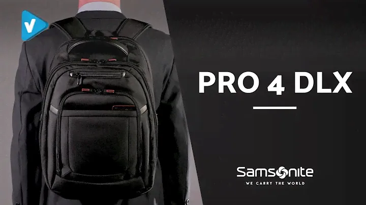 #Samsonite Travel Guide: Samsonite Pro 4 DLX Perfect Fit Urban Laptop Backpack: