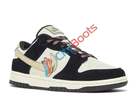 Кроссовки Nike Dunk Low LX Black Suede