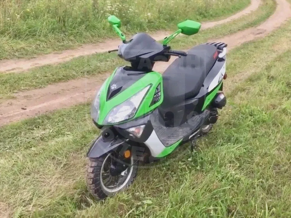 Скутер IRBIS LX (зеленый) 50сс 2т-0