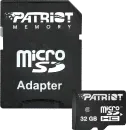 Флеш карта microSDHC 32GB Class10 Patriot (PSF32GMCSDHC10) LX MICRO SDHC with adaptor-0