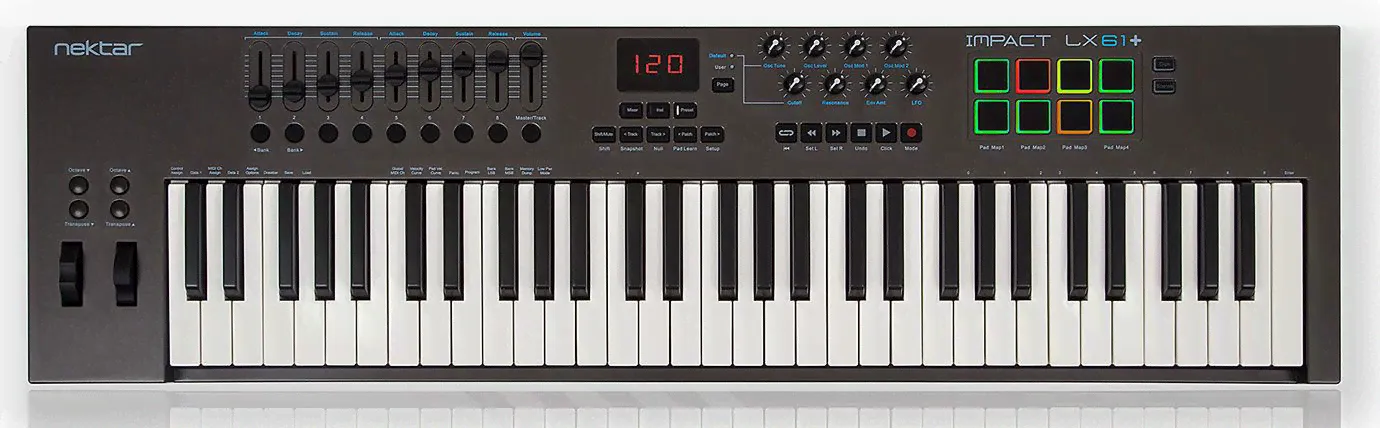 USB MIDI  Nektar Impact LX 61+