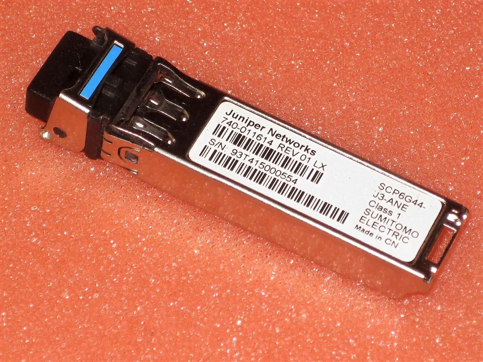 Juniper Networks SFP-1GE-LX SRX-SFP-1GE-LX 740-011614 1G 10km 1310nm 1000Base-LX