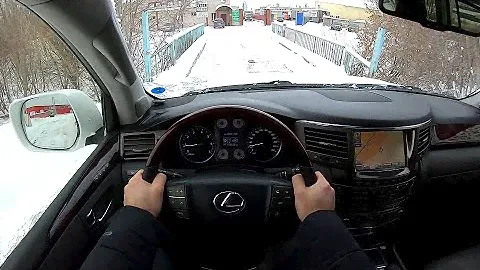 2009 LEXUS LX570 POV TEST DRIVE