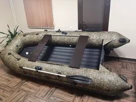 Лодка ПВХ Таймень LX 3400 НДНД камуфляж камыш |Таймень (Мастер Лодок)|340см|