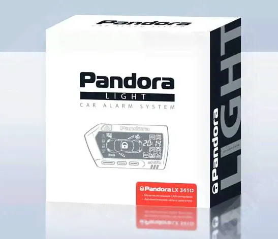 Сигнализация Pandora LX 3410 с обратной связью 999PN3410XX-0