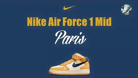 Nike Air Force 1 Mid / Paris