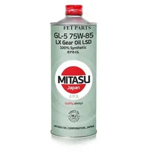 MJ4151 MITASU Масло трансмиссионное MITASU LX GEAR OIL GL-5 75W-85 LSD 1 л