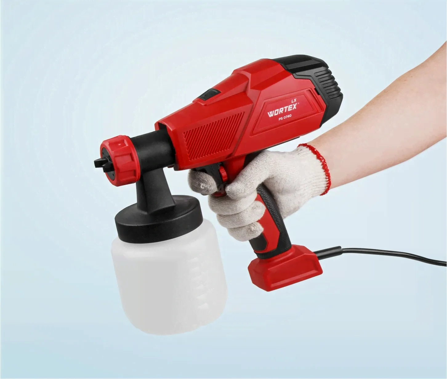Краскораспылитель электрический WORTEX LX PS 0740 (0333221)-0